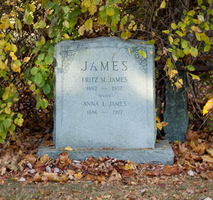 Anna James Marker